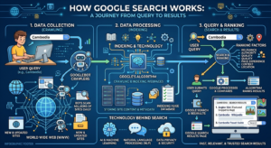 Google Search crawling indexing ranking process