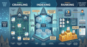 How Search Engines Work - Crawling, Indexing and Ranking Process
